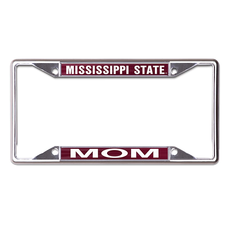 WinCraft Mississippi State Bulldogs S/S School Printed Mom License Plate Frame