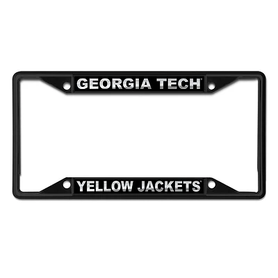 WinCraft Georgia Tech Yellow Jackets S/S Color Covered Metal License Plate Frame