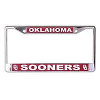 WinCraft Oklahoma Sooners S/L Team Color Covered Metal License Plate Frame