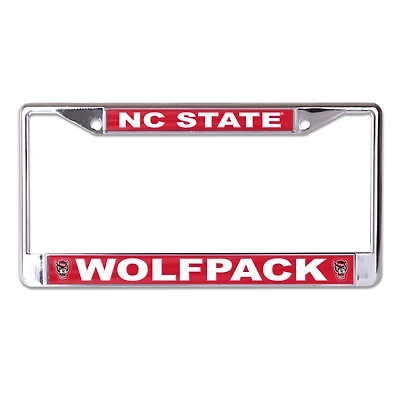 WinCraft NC State Wolfpack S/L Mega Graphics Metal License Plate Frame
