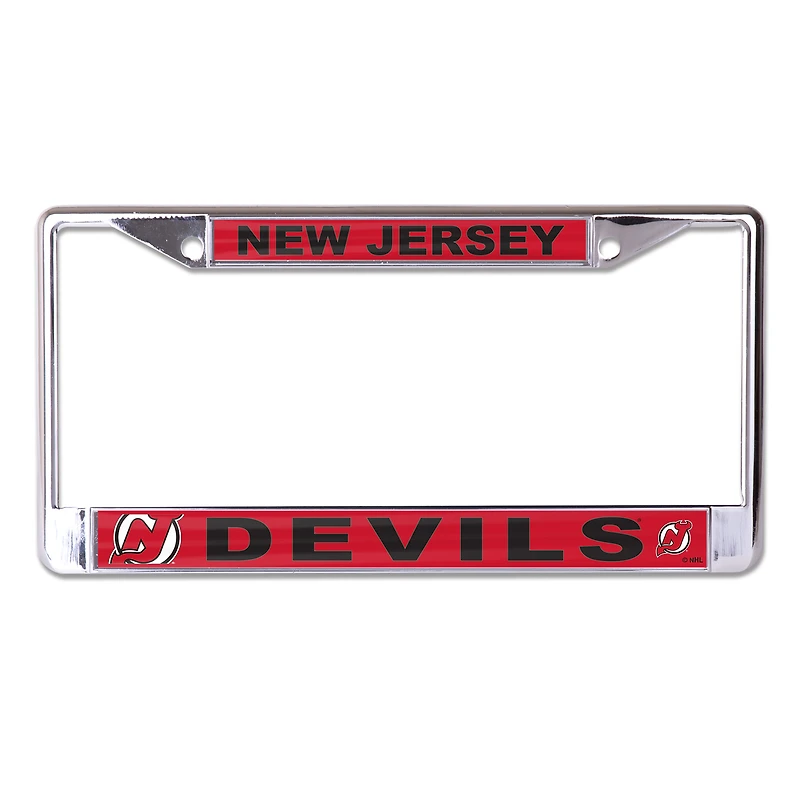 WinCraft New Jersey Devils S/L Mega Graphics Metal License Plate Frame