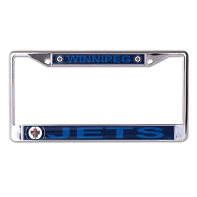 WinCraft Winnipeg Jets S/L Mega Graphics Metal License Plate Frame