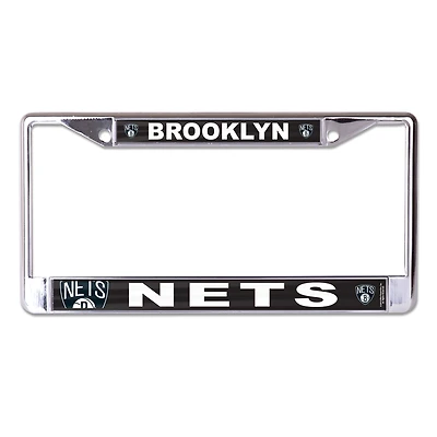 WinCraft Brooklyn Nets S/L Mega Graphics Metal License Plate Frame