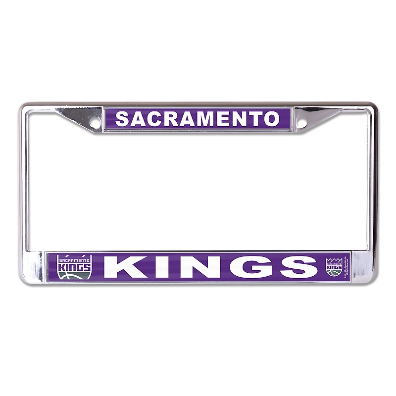 WinCraft Sacramento Kings S/L Mega Graphics Metal License Plate Frame