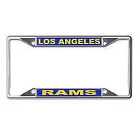 WinCraft Los Angeles Rams Printed Wordmark Metal License Plate Frame