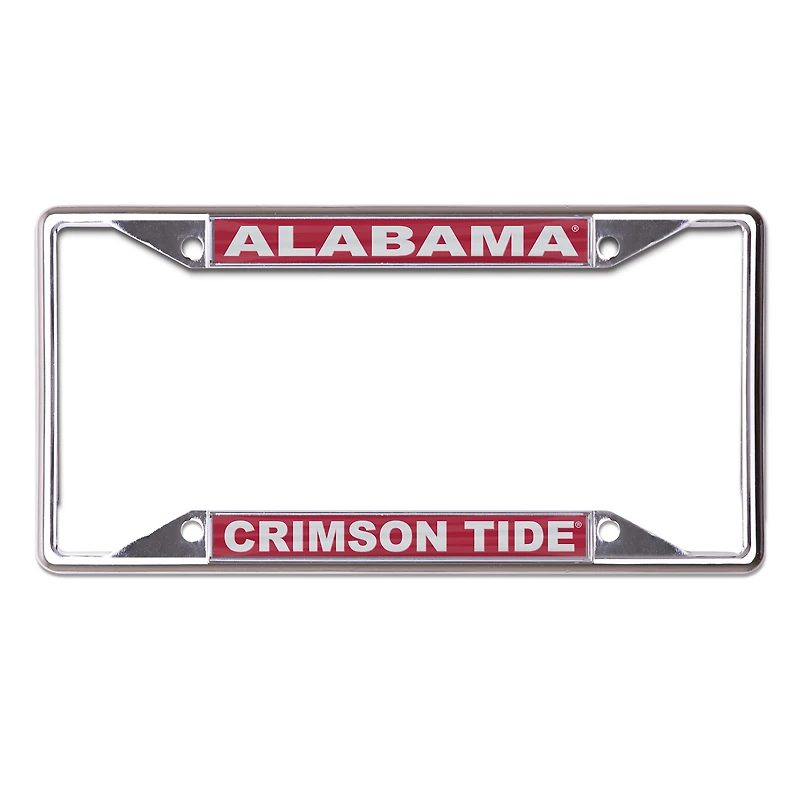 WinCraft Alabama Crimson Tide Printed Primary Metal License Plate Frame