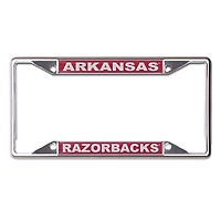 WinCraft Arkansas Razorbacks Printed Wordmark Metal License Plate Frame
