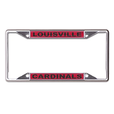 WinCraft Louisville Cardinals Printed Metal License Plate Frame