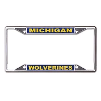 WinCraft Michigan Wolverines Printed Wordmark Metal License Plate Frame
