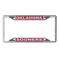 WinCraft Oklahoma Sooners Printed Wordmark Metal License Plate Frame