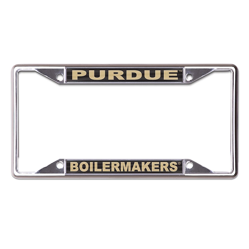 WinCraft Purdue Boilermakers Printed Wordmark Metal License Plate Frame