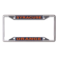 WinCraft Syracuse Orange Printed Metal License Plate Frame