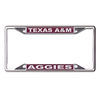 WinCraft Texas A&M Aggies Printed Wordmark Metal License Plate Frame
