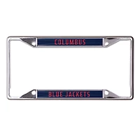 WinCraft Columbus Blue Jackets Printed Metal License Plate Frame
