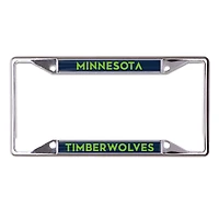 WinCraft Minnesota Timberwolves Printed Metal License Plate Frame