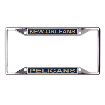 WinCraft New Orleans Pelicans Printed Metal License Plate Frame