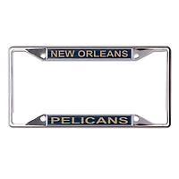 WinCraft New Orleans Pelicans Printed Metal License Plate Frame