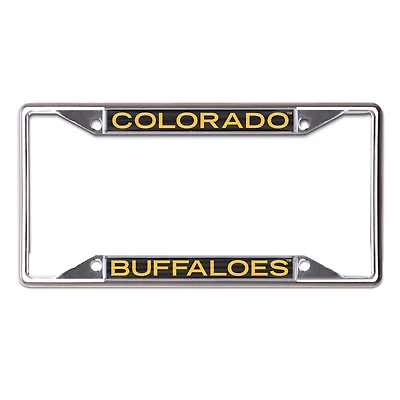 WinCraft Colorado Buffaloes Printed Metal License Plate Frame