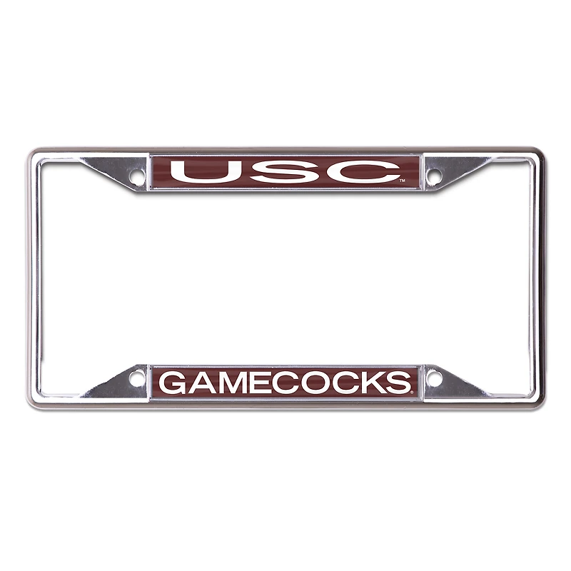 WinCraft South Carolina Gamecocks Printed Metal License Plate Frame