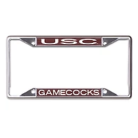 WinCraft South Carolina Gamecocks Printed Metal License Plate Frame
