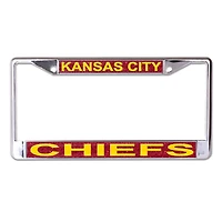 WinCraft Kansas City Chiefs Glitter Primary Metal License Plate Frame