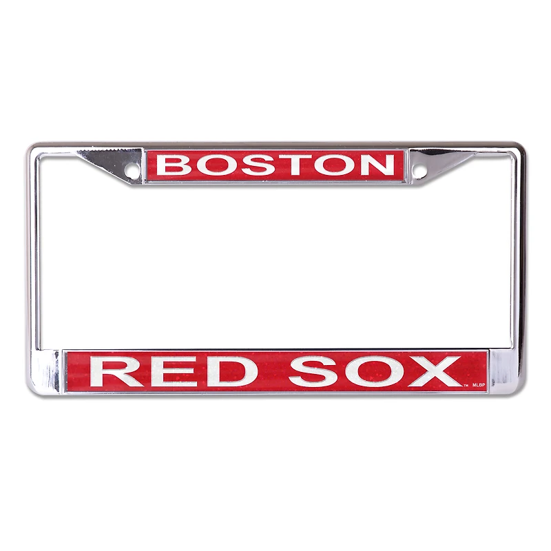 WinCraft Boston Red Sox Glitter Metal License Plate Frame