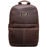 Brown Florida Southern Moccasins Logo Plate Kannah Canyon Backpack