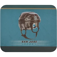San Jose Sharks Helmet Mouse Pad