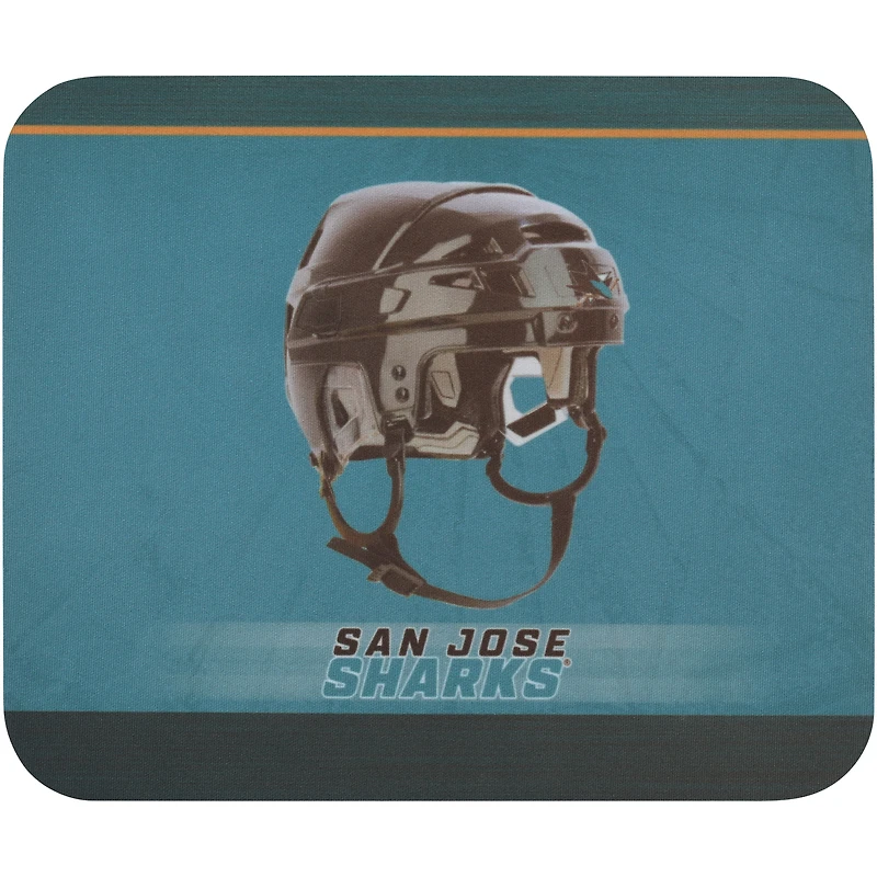 San Jose Sharks Helmet Mouse Pad