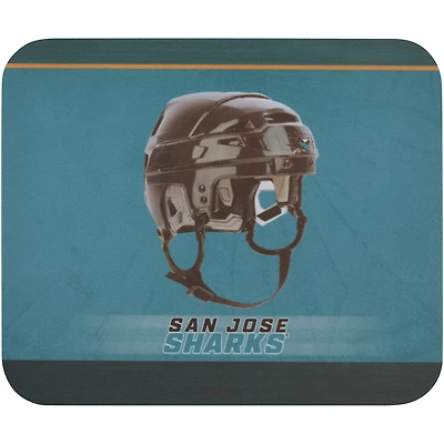 San Jose Sharks Helmet Mouse Pad