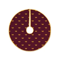 Washington Commanders Microplush Tree Skirt