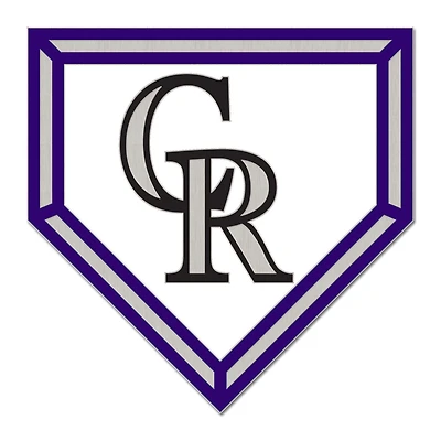 WinCraft Colorado Rockies Home Plate Collector Pin