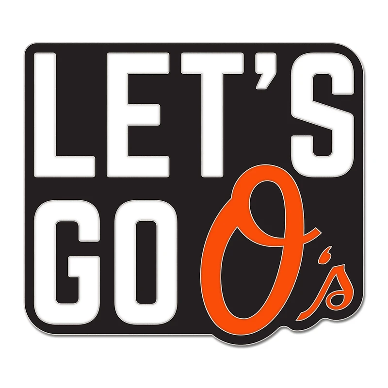 WinCraft Baltimore Orioles Slogan Collector Pin