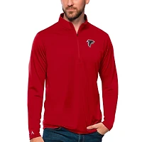 Men's Antigua Atlanta Falcons Tribute Quarter-Zip Lightweight Pullover Top