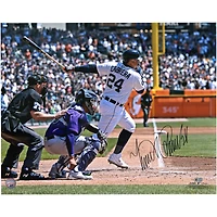 Miguel Cabrera Detroit Tigers Autographed 16'' x 20'' 3000th Hit Photograph