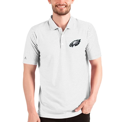 Men's Antigua White Philadelphia Eagles Esteem Polo