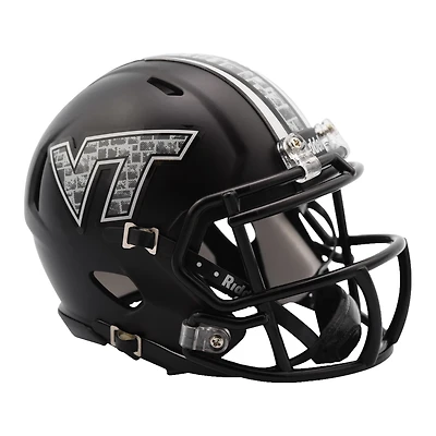 Riddell Virginia Tech Hokies Matte Black Speed Mini Helmet