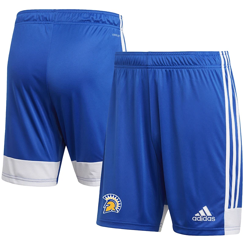 Men's adidas Royal San Jose State Spartans Tastigo 19 Shorts