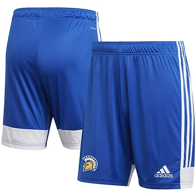 Men's adidas Royal San Jose State Spartans Tastigo 19 Shorts