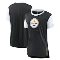 Women's Nike Black Pittsburgh Steelers Team T-Shirt