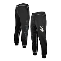 Men's New Era Black Chicago White Sox Team Split Jogger Pants