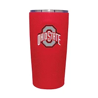 Ohio State Buckeyes 20oz. Stainless Steel with Silicone Wrap Tumbler