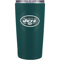 New York Jets 20oz. Stainless Steel with Silicone Wrap Tumbler