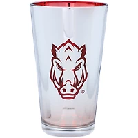 Arkansas Razorbacks 16oz. Electroplated Pint Glass