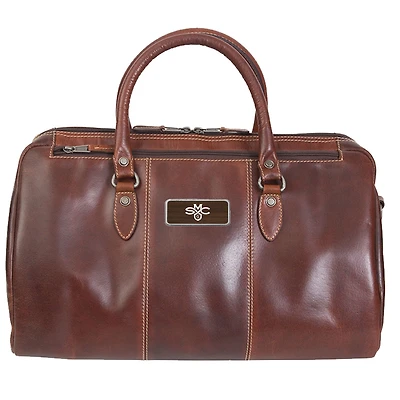 Brown Saint Mary's Gaels Logo Plate Niagara Canyon Duffel Bag