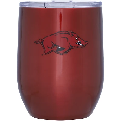 Arkansas Razorbacks 16oz. Game Day Stainless Curved Tumbler