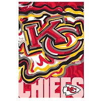 Kansas City Chiefs Justin Patten Double-Sided Suede House Flag