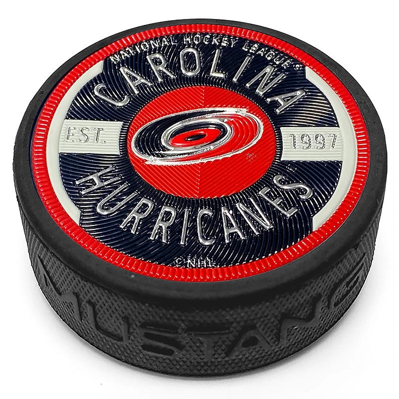 Carolina Hurricanes 3'' Trimflexx Gear Design Puck