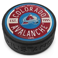 Colorado Avalanche 3'' Trimflexx Gear Design Puck