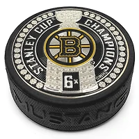 Boston Bruins 6-Time Stanley Cup Champions 3'' Dynasty Trimflexx Puck